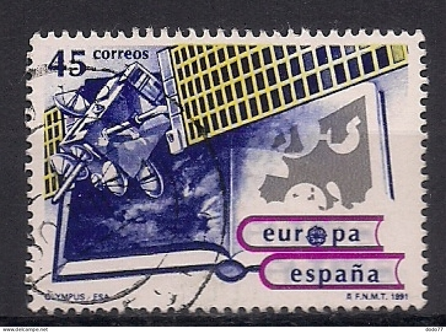 ESPAGNE   EUROPA   N°  2722  OBLITERE - Used Stamps