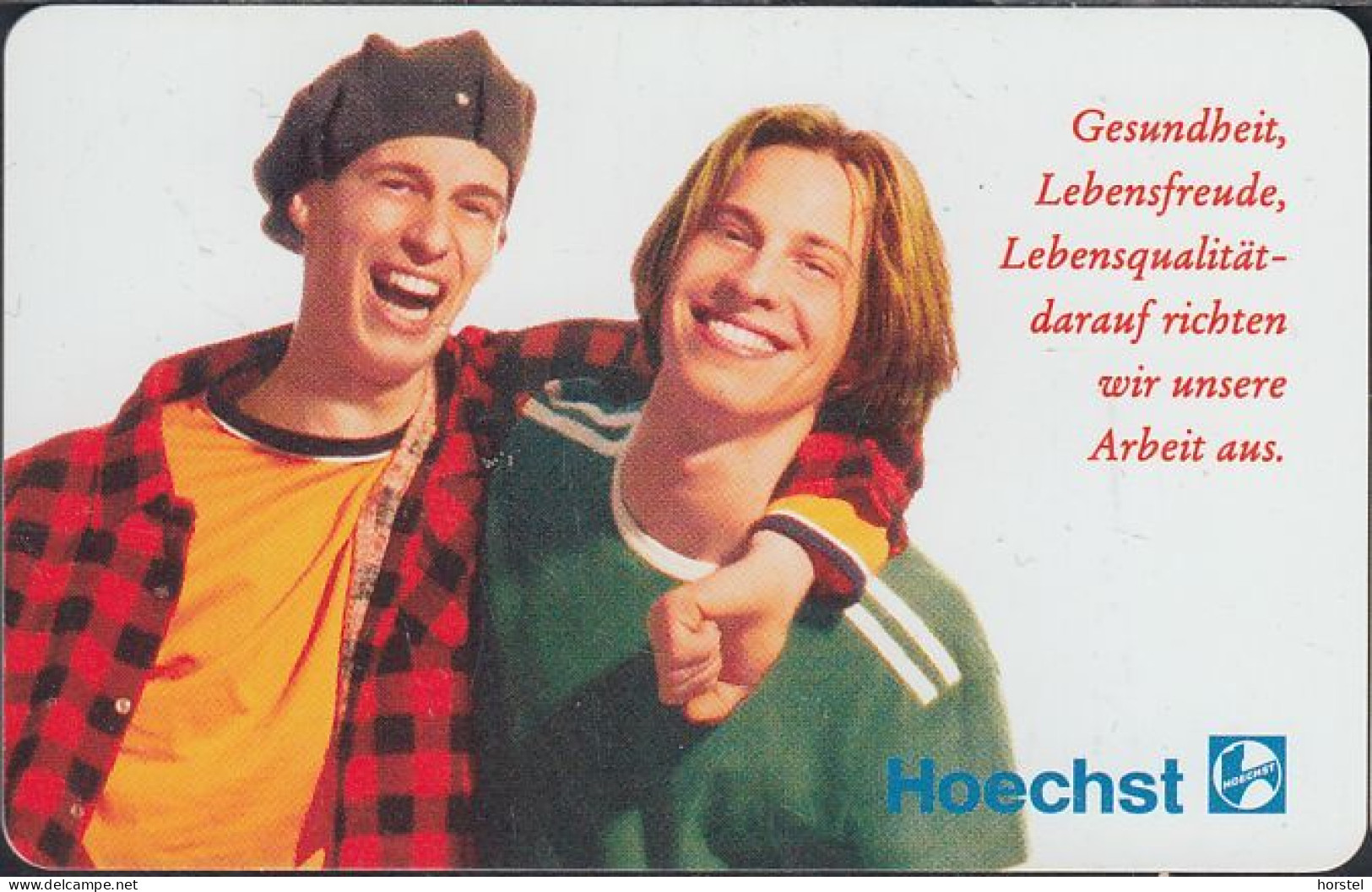 GERMANY S04/96 - Hoechst - Chemie - Teenager - Young People - S-Series: Schalterserie Mit Fremdfirmenreklame