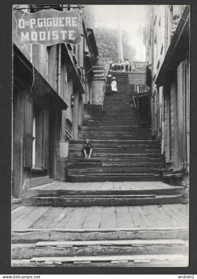Québec - La Cité - Québec Ancien L'escalier Petit Champlain Vers 1880 - Photo PA13129 - Uncirculated Non Circulée - Québec - La Cité