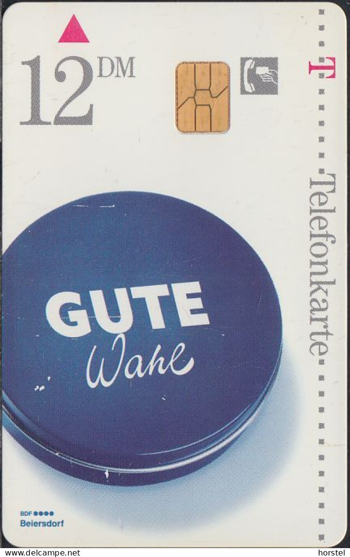 GERMANY S11/96 - NIVEA - Erste Liebe - Mädchen Mit Teddy - S-Series: Schalterserie Mit Fremdfirmenreklame