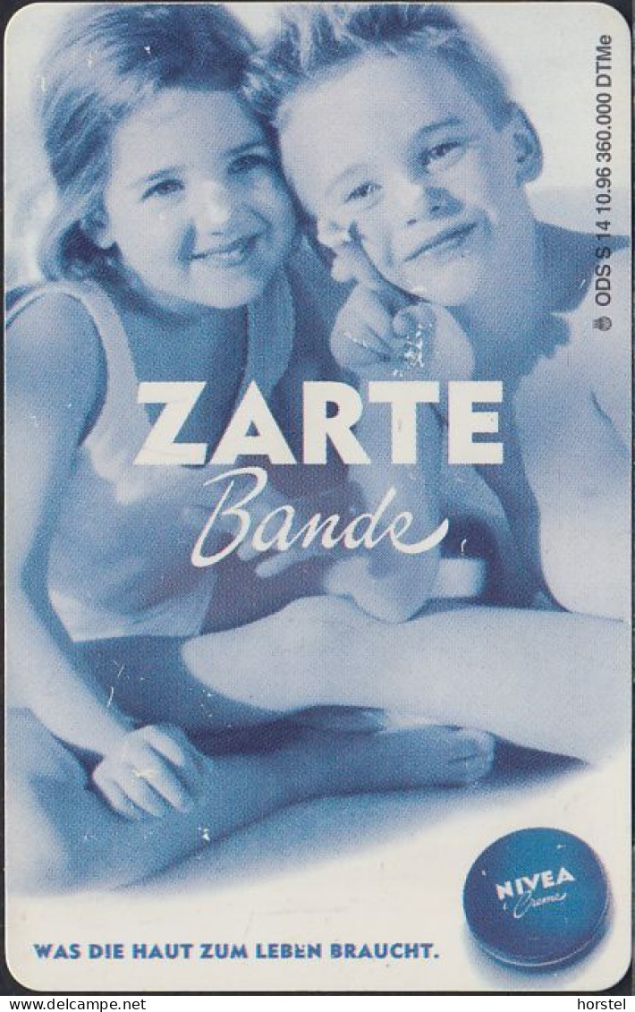 GERMANY S14/96 - Nivea - Zarte Bande - Kinder - Children - S-Series : Tills With Third Part Ads