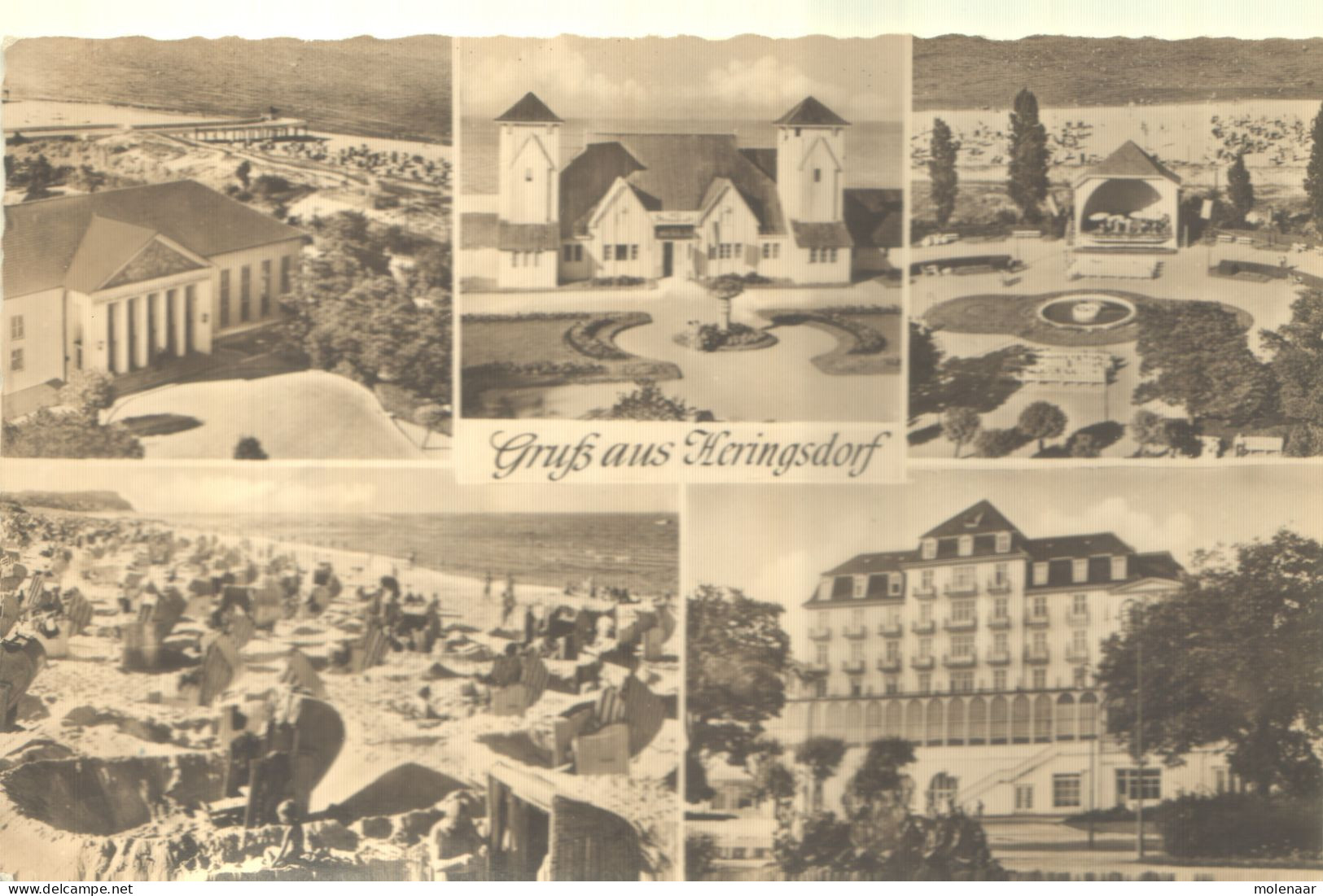 Postkaarten > Europa > Duitsland > Mecklenburg-Vorpommern Grusz Aus Heringsdorf Gebruikt (12862) - Eilenburg