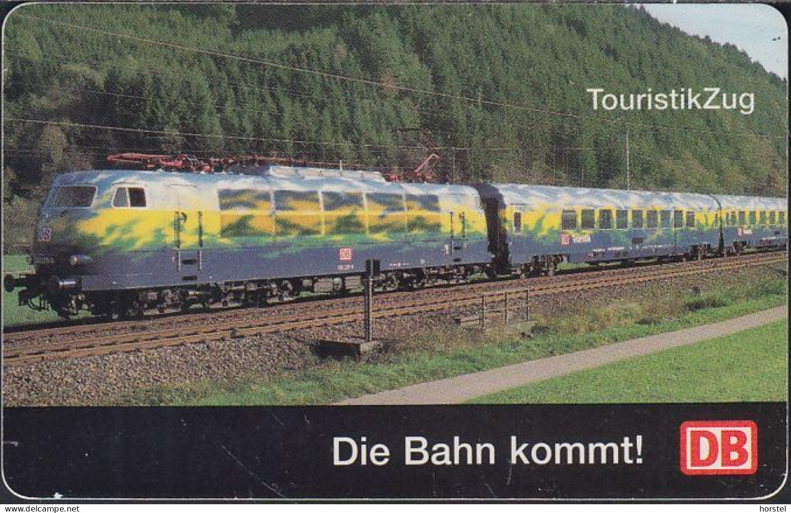 GERMANY S17/96 - DB - Eisenbahn - E- Lok - Touristik Zug - Train - 50DM - S-Series : Taquillas Con Publicidad De Terceros