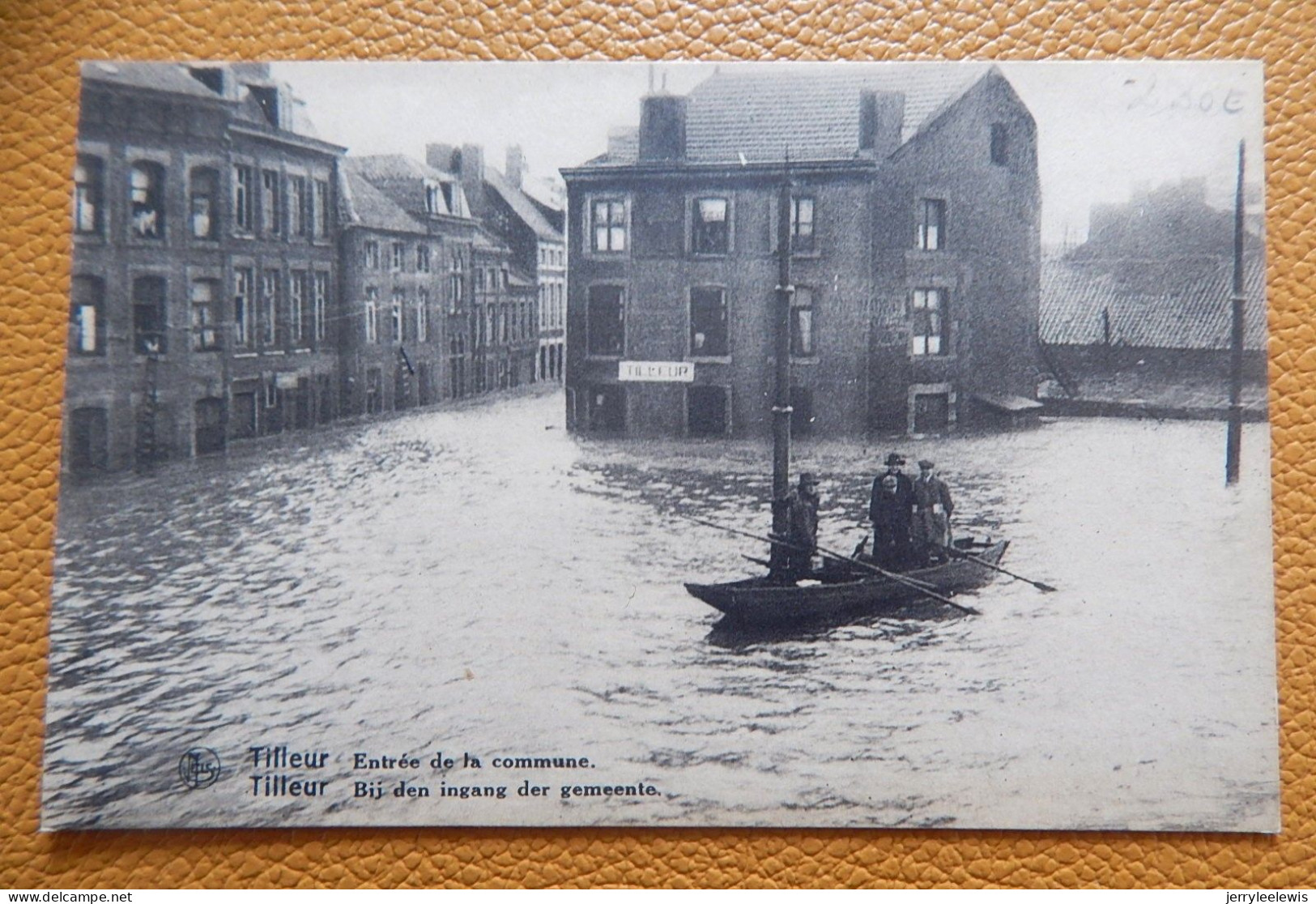 TILLEUR  - Entrée De La Commune  - Inondations De 1925-26 - Saint-Nicolas