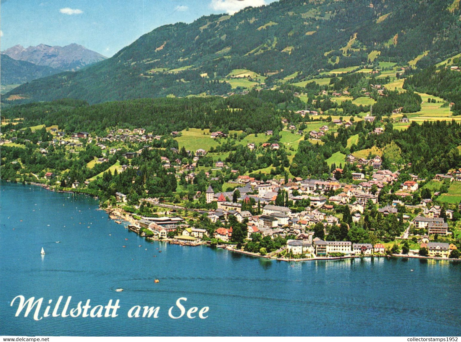 MILLSTATT AM SEE, ARCHITECTURE, BOATS, PANORAMA, AUSTRIA - Millstatt