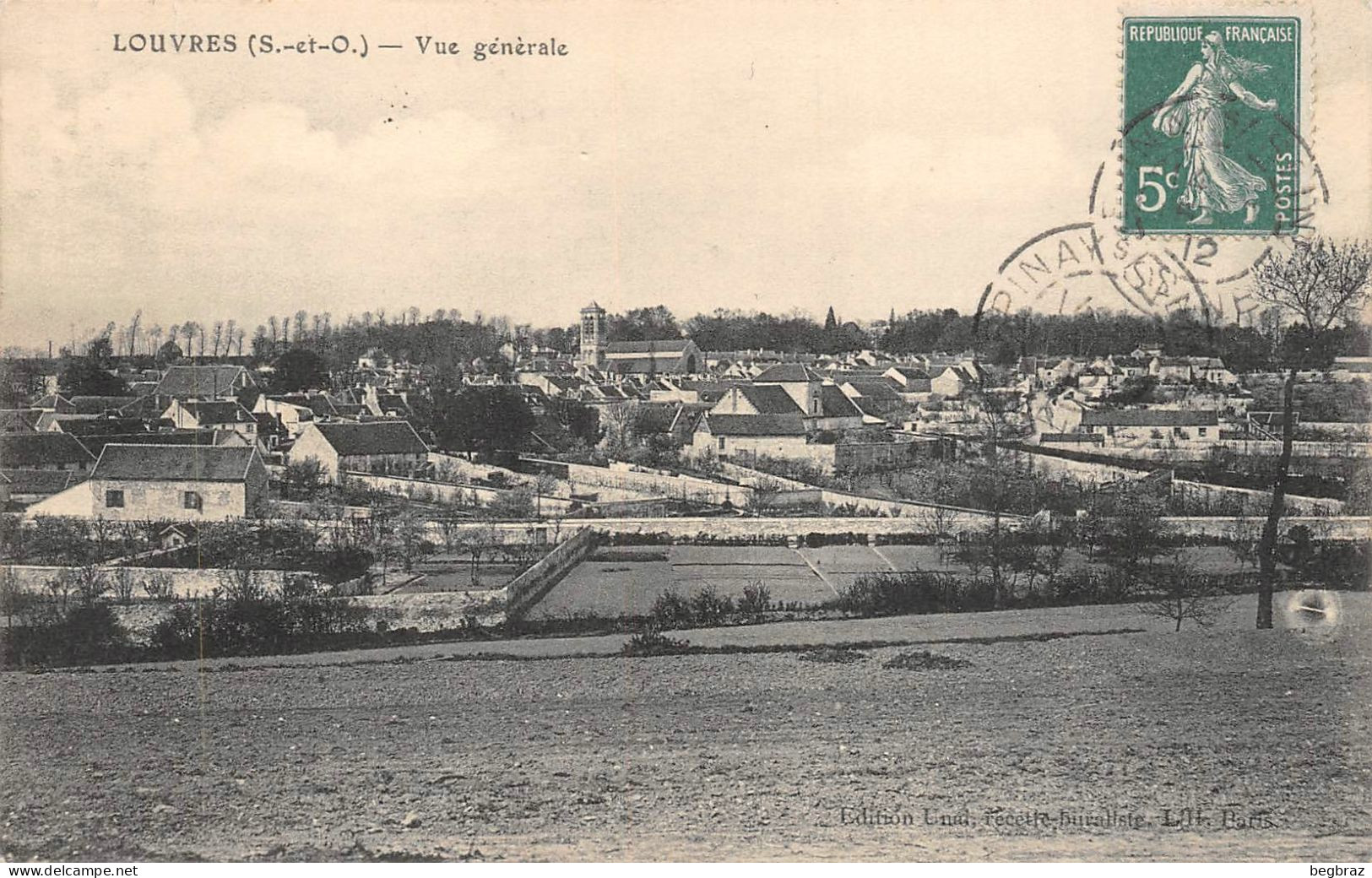 LOUVRES    VUE GENERALE - Louvres