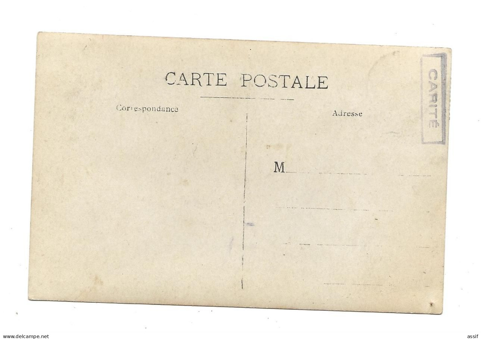 Congo   1913 Carte Photo  Fort Crampel   Cachet  Cercle Du Gribingui - Servce De Santé - Congo Français