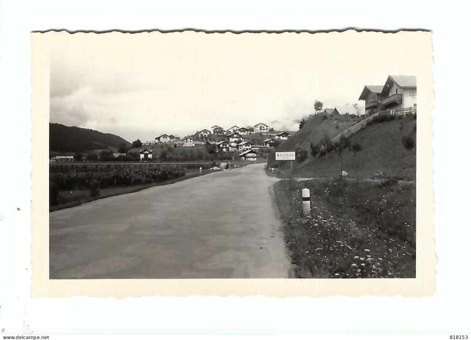 Wattens  Panorama  1956  Foto  9,5 X 6 Cm - Wattens