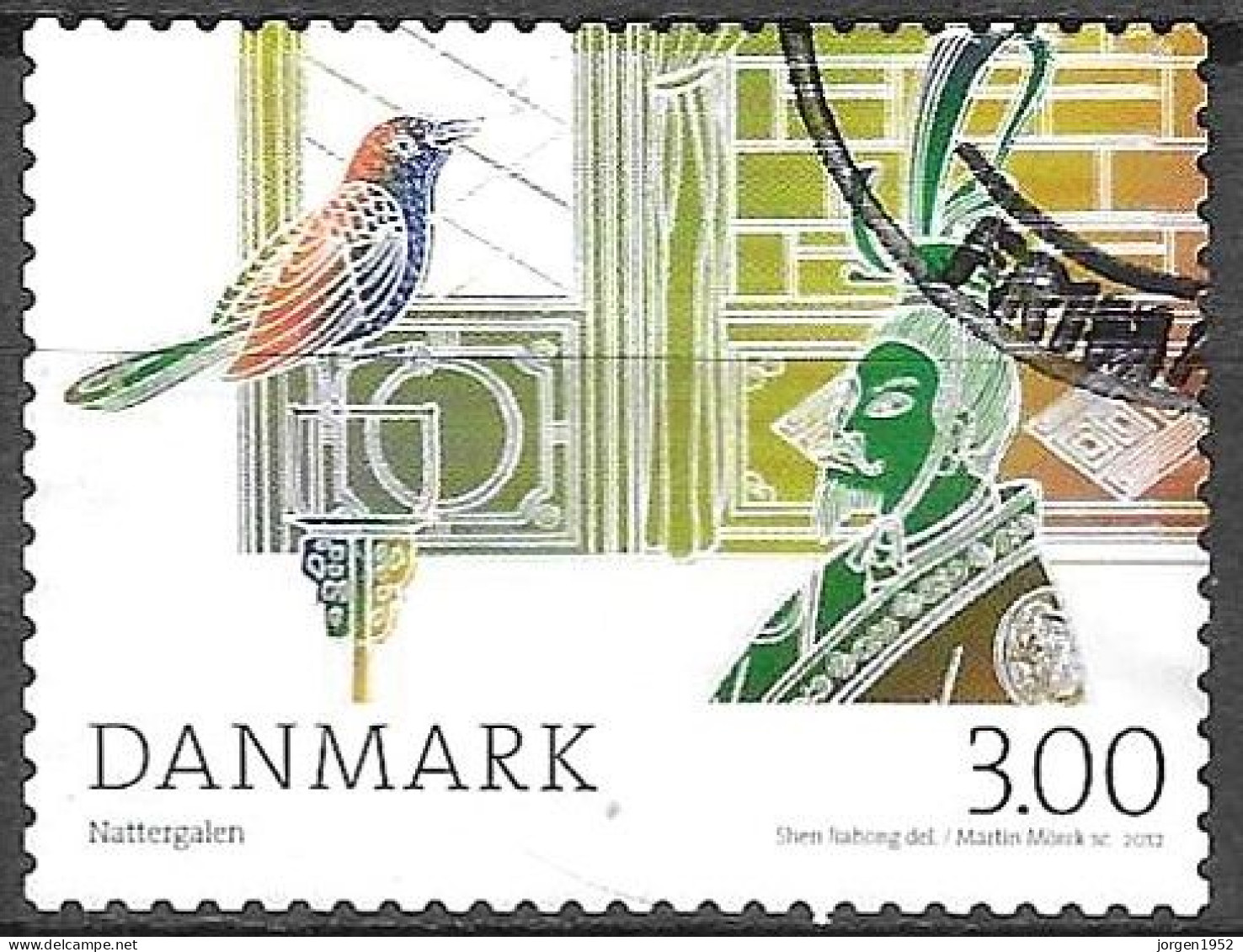 DENMARK # FROM 2012 STAMPWORLD 1650 - Gebruikt