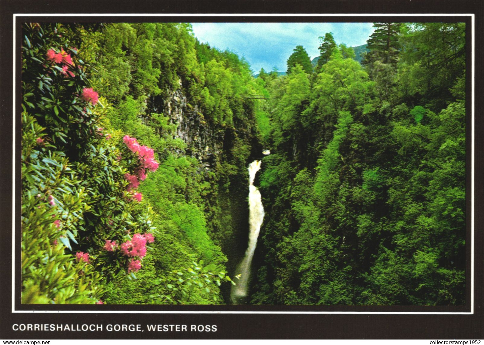 ROSS AND CROMARTY, CORRIESHALLOCH GORGE, WATERFALL, SCOTLAND, UNITED KINGDOM - Ross & Cromarty