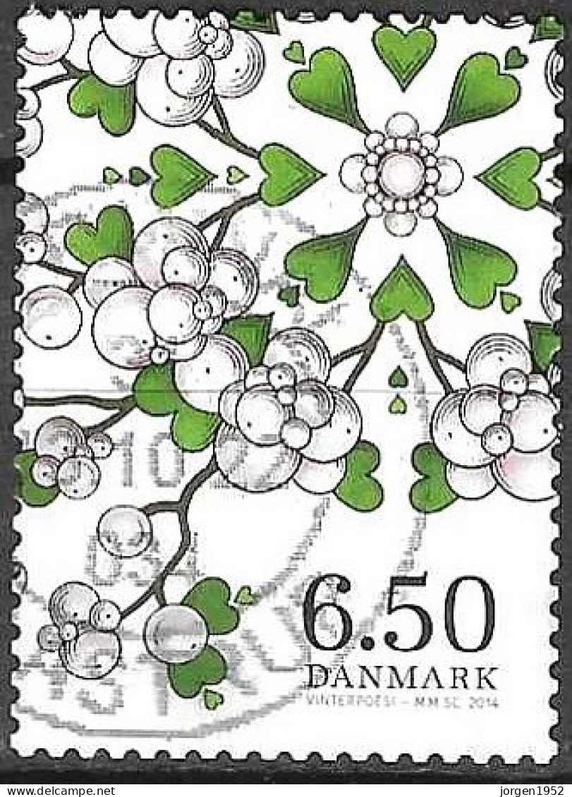 DENMARK # FROM 2014 STAMPWORLD 1722 - Gebruikt