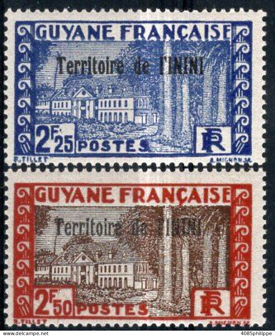 ININI Timbres-Poste N°46** & 47** Neufs Sans Charnières TB  Cote : 4€00 - Nuovi