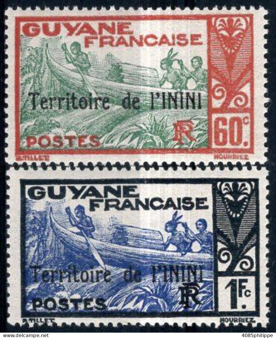 ININI Timbres-Poste N°39** & 42** Neufs Sans Charnières TB  Cote : 3€50 - Unused Stamps