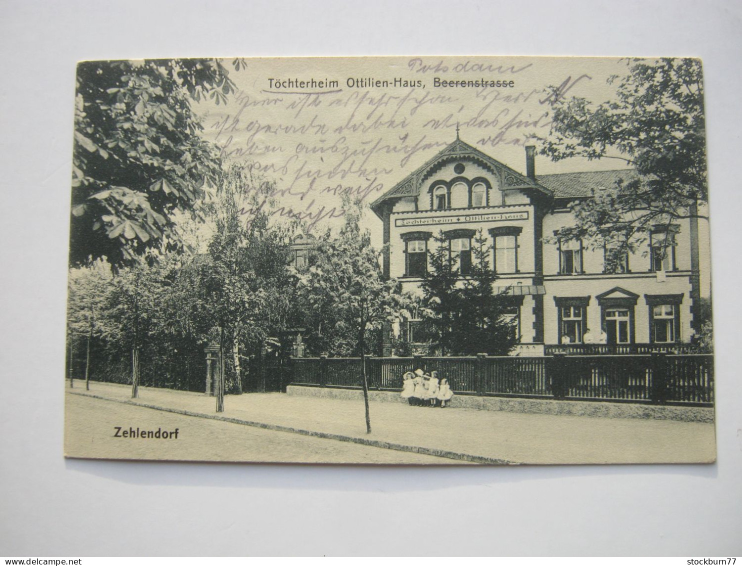 BERLIN ZEHLENDORF , Beerenstrasse , Schöne  Ansichtskarte  Um 1913 - Zehlendorf