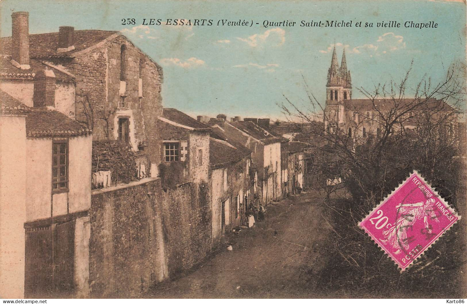 Les Essarts * Quartier St Michel Et La Vieille Chapelle * Rue Faubourg - Les Essarts