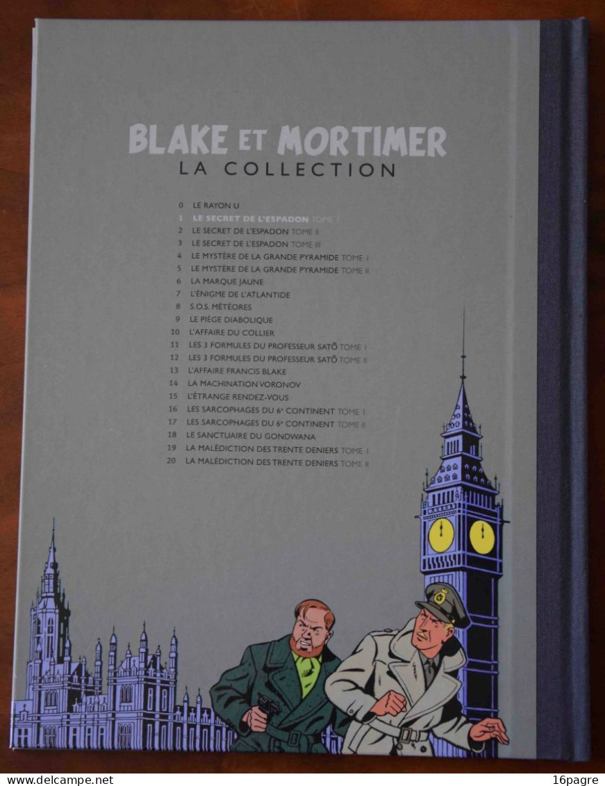 LOT 7 BLAKE ET MORTIMER DONT 4 EO.. COMME NEUVES. GONDWANA, SERMENT CINQ LORDS, VALLÉE IMMORTELS, SECRET ESPADON - Lots De Plusieurs BD