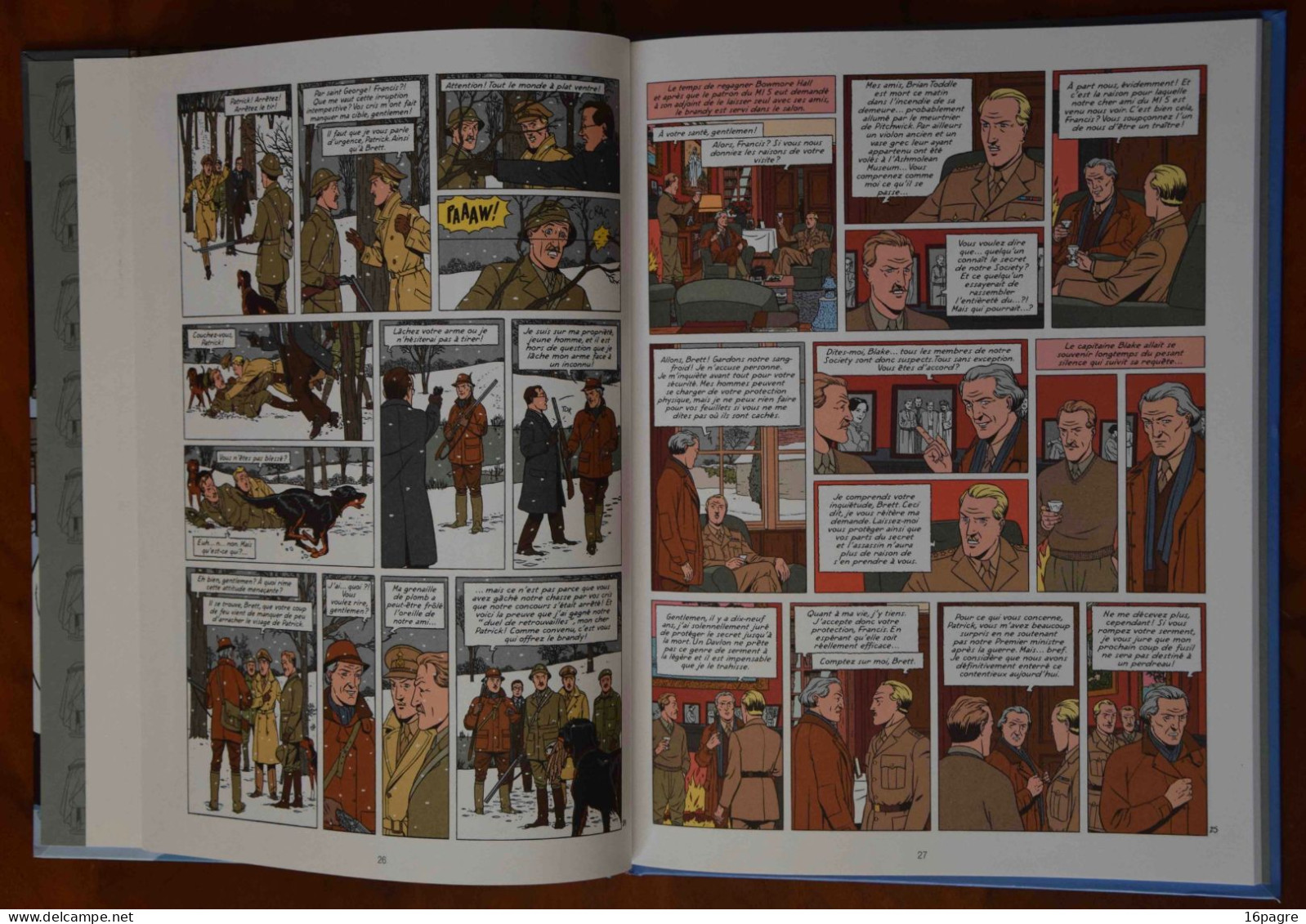 LOT 7 BLAKE ET MORTIMER DONT 4 EO.. COMME NEUVES. GONDWANA, SERMENT CINQ LORDS, VALLÉE IMMORTELS, SECRET ESPADON