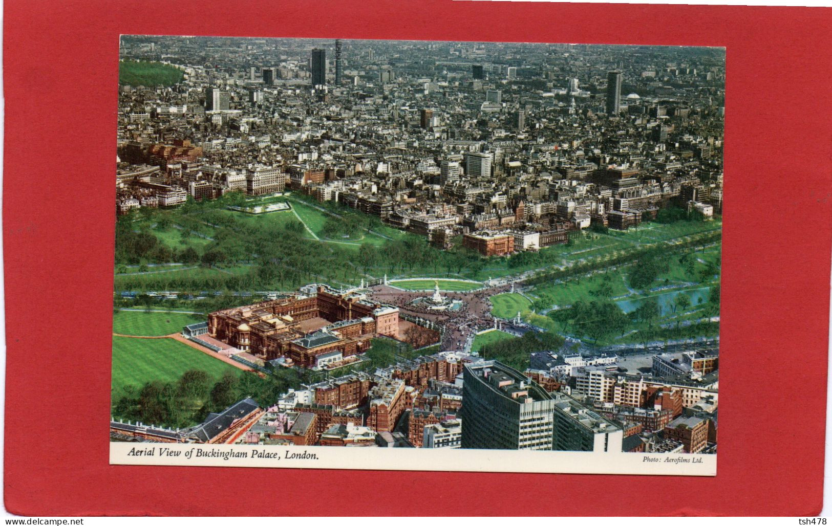 ANGLETERRE---LONDON---View Of Buckingham Palace---voir 2 Scans - Buckingham Palace