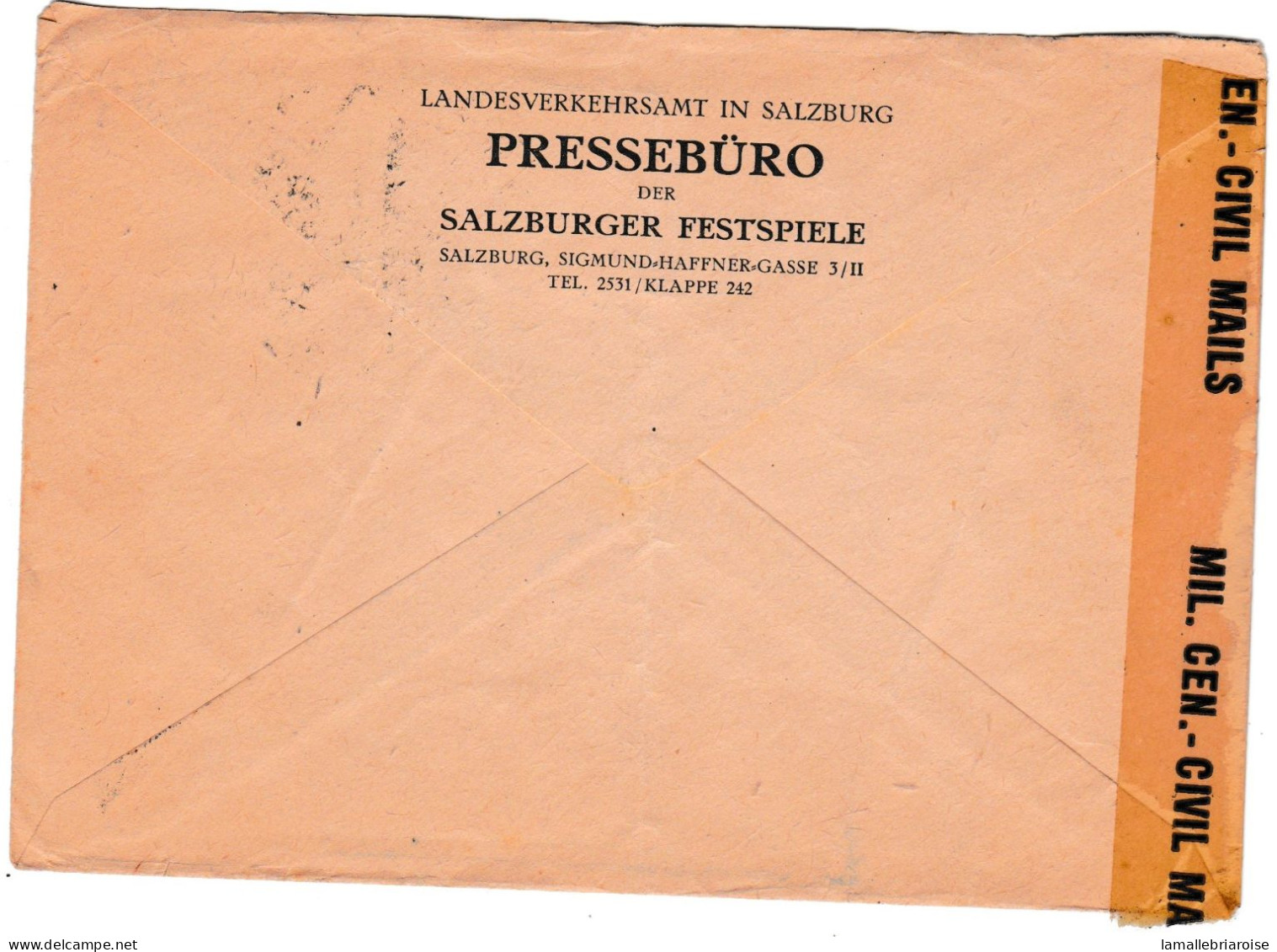 9 Enveloppes Avec Marques De Censure, Contole Militaire, Etc - Collections (sans Albums)