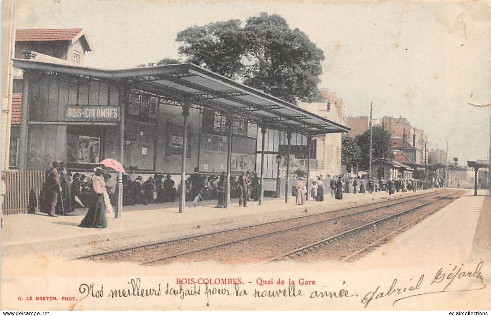 Bois Colombes         92            Quai De La Gare       (voir Scan) - Sonstige & Ohne Zuordnung