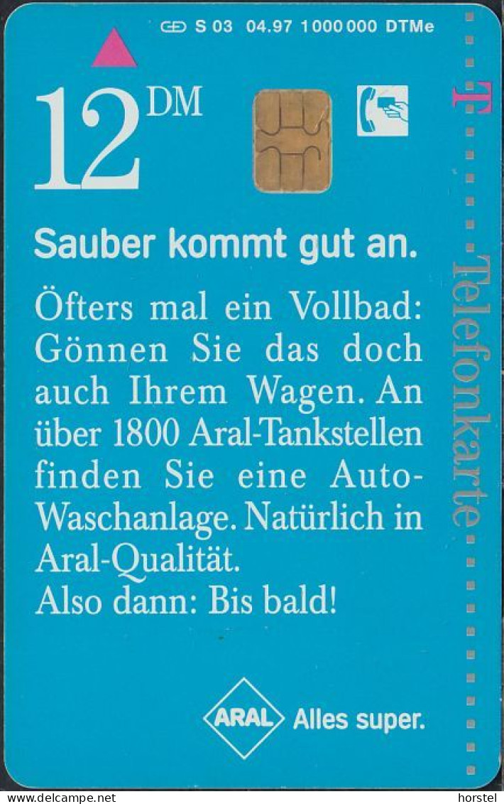 GERMANY S03/97 - ARAL - Gelbe Gummiente - Duck - S-Series : Tills With Third Part Ads