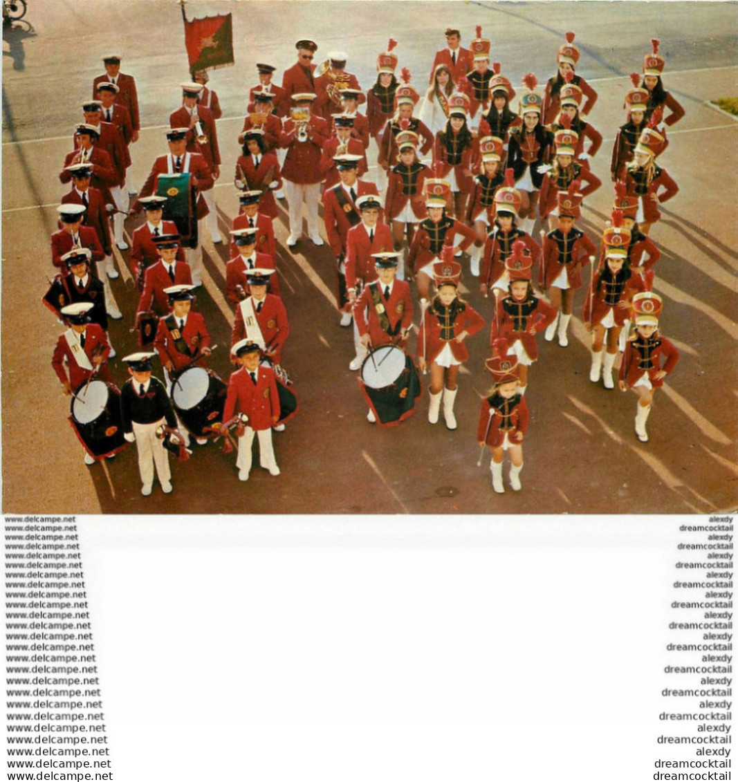 S. Photo Cpsm Cpm 93 LE BLANC-MESNIL. Fanfare Et Majorettes Du Réveil - Le Blanc-Mesnil