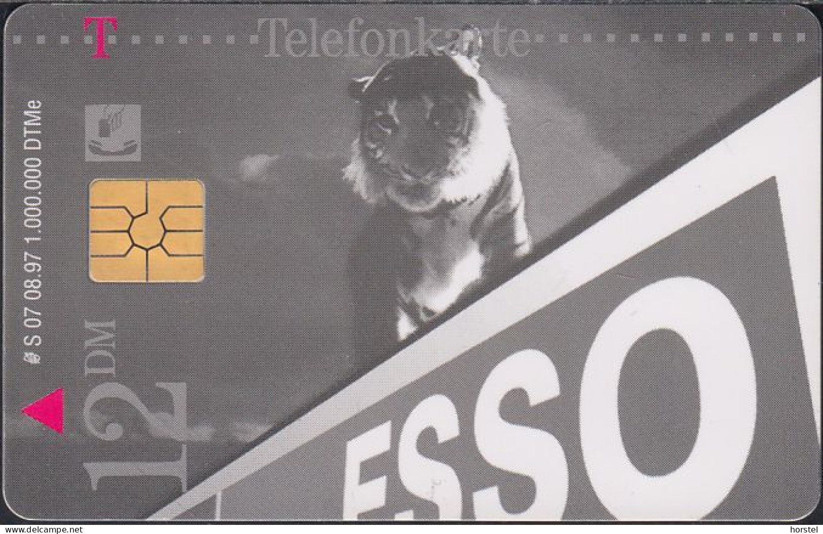 GERMANY S07/97 - ESSO - Tiger - Tankstelle - Mann Mit Kind - S-Reeksen : Loketten Met Reclame Van Derden