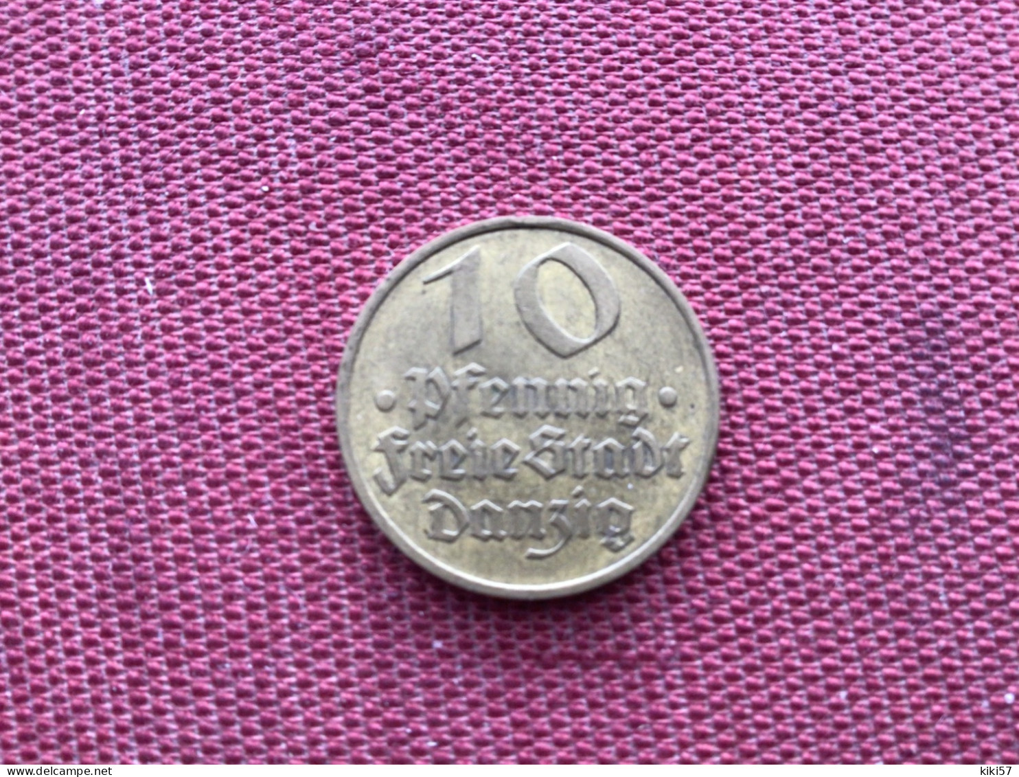 DANZIG Monnaie De 10 Pfennig 1932 - Altri & Non Classificati