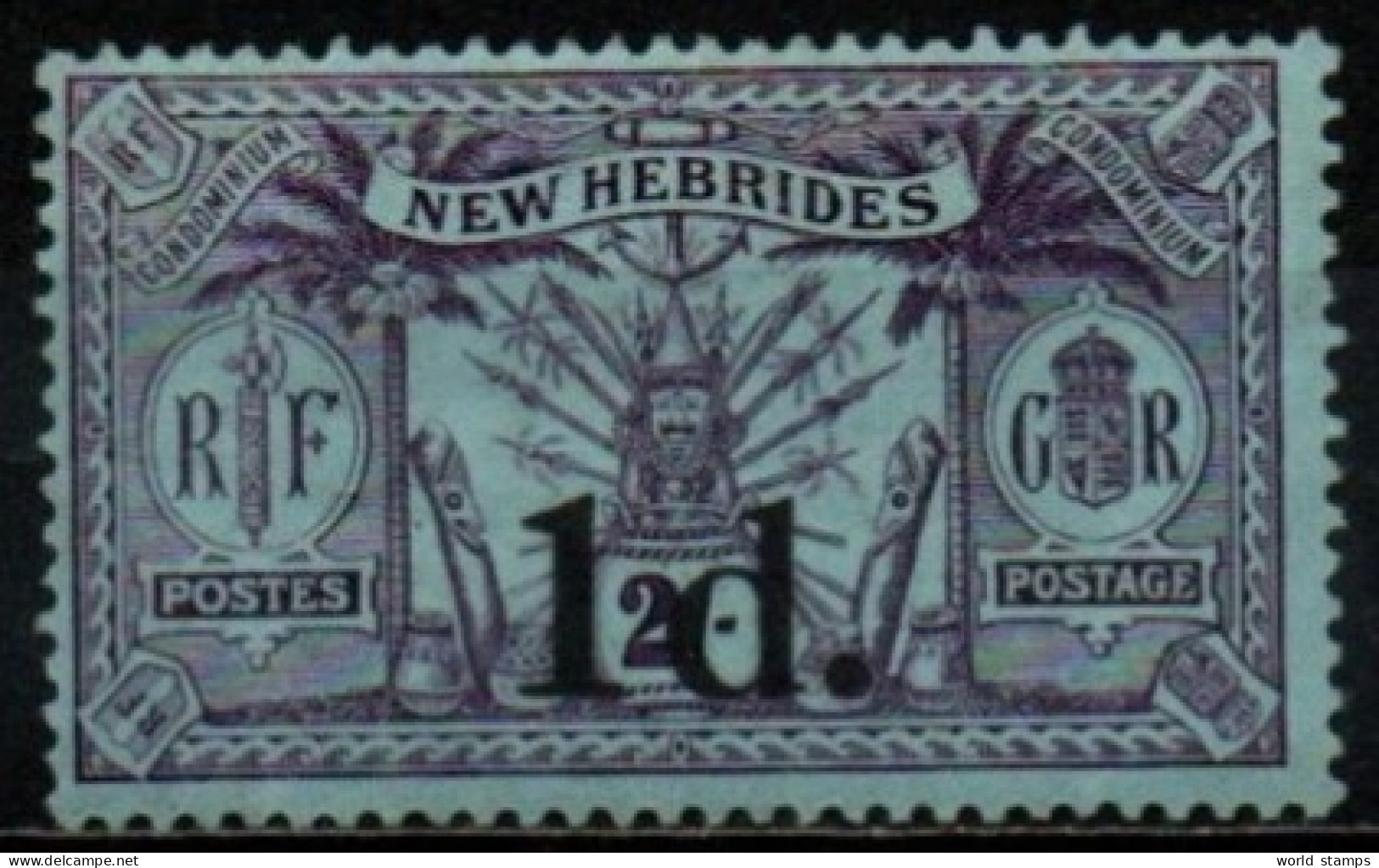 NOUVELLES-HEBRIDES 1920 * - Unused Stamps