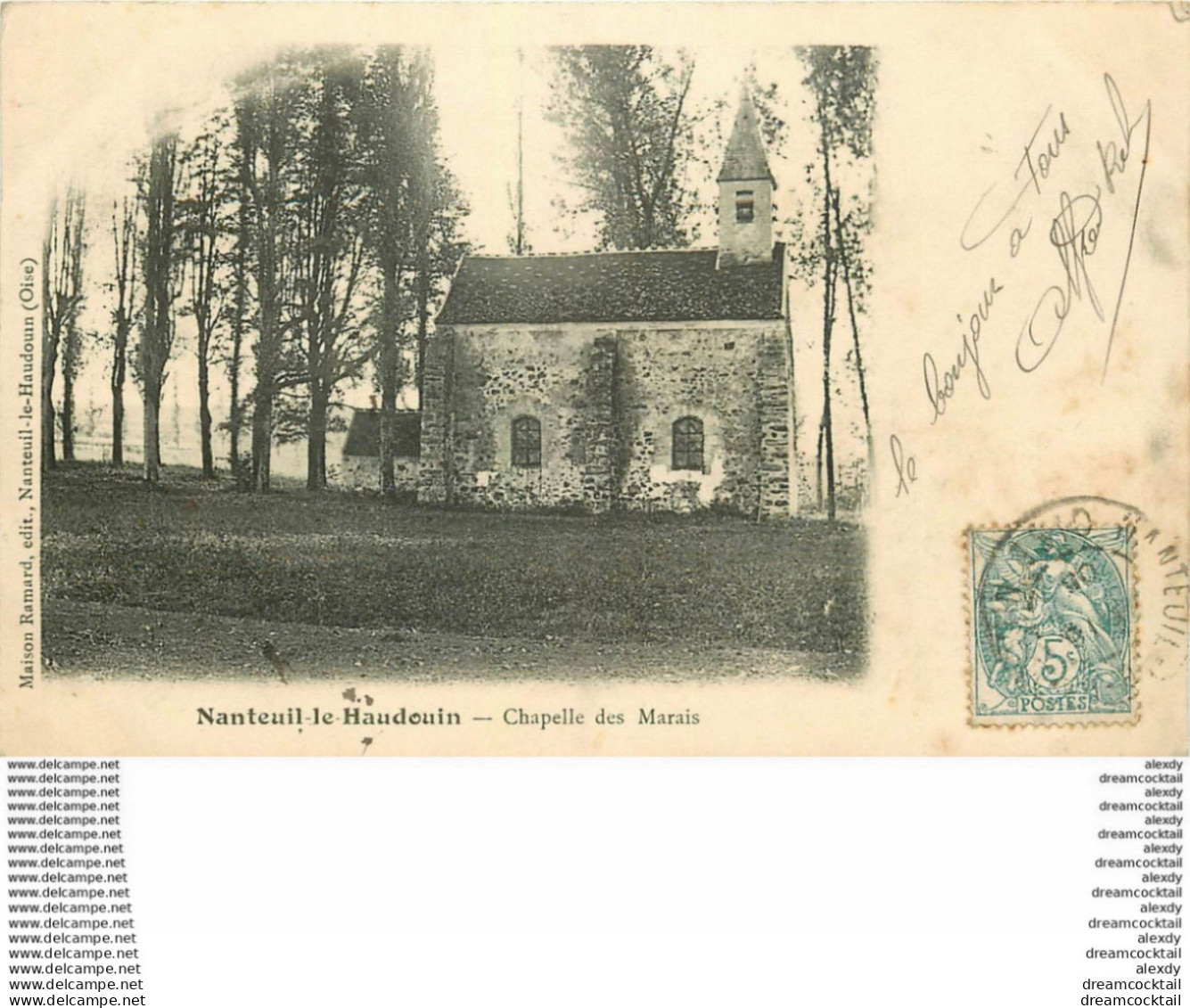 60 NANTEUIL-LE-HAUDOIN. Chapelle Des Marais 1905 - Nanteuil-le-Haudouin