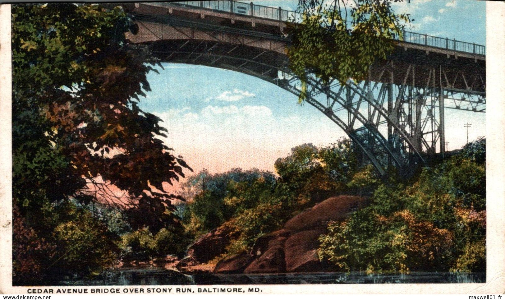 M4 - Cedar Avenue Bridge Over Story Run, Baltimore, MD. - Baltimore