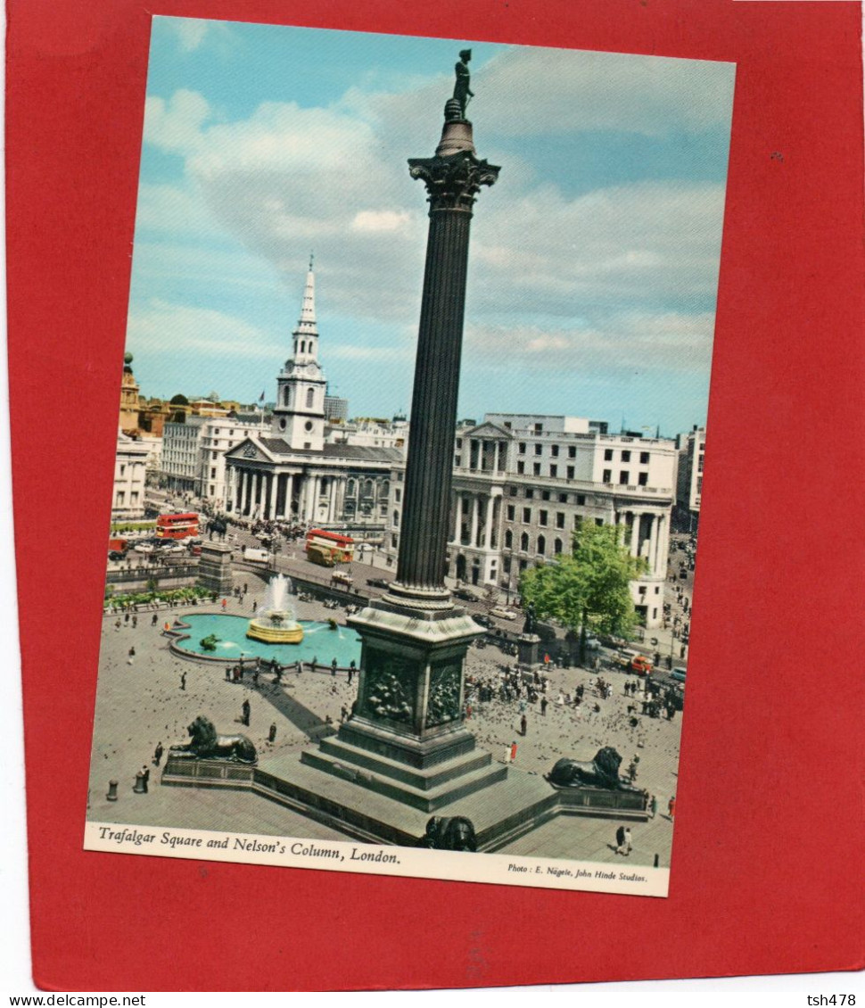 ANGLETERRE---LONDON---Trafalgar Square ---voir 2 Scans - Trafalgar Square