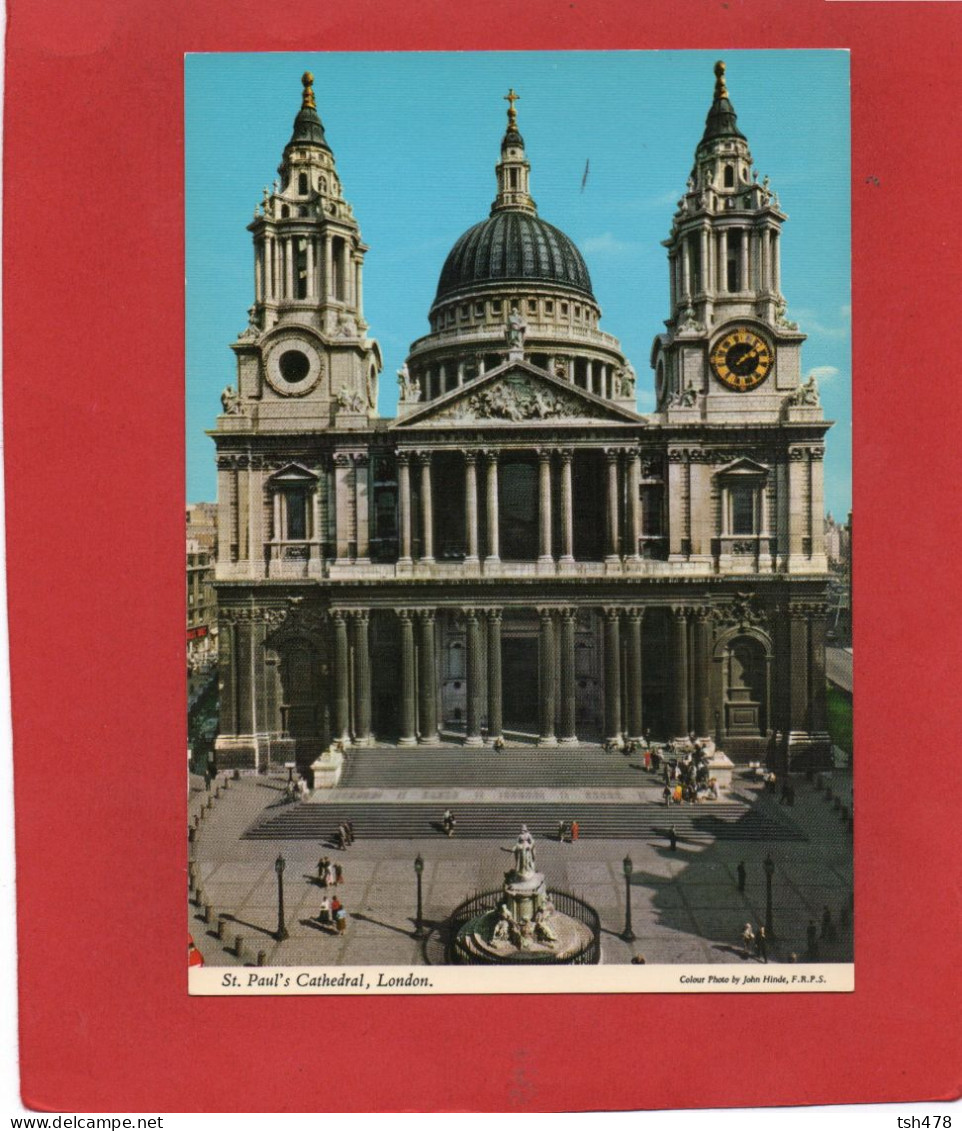 ANGLETERRE---LONDON----ST. PAUL'S CATHEDRAL---voir 2 Scans - St. Paul's Cathedral