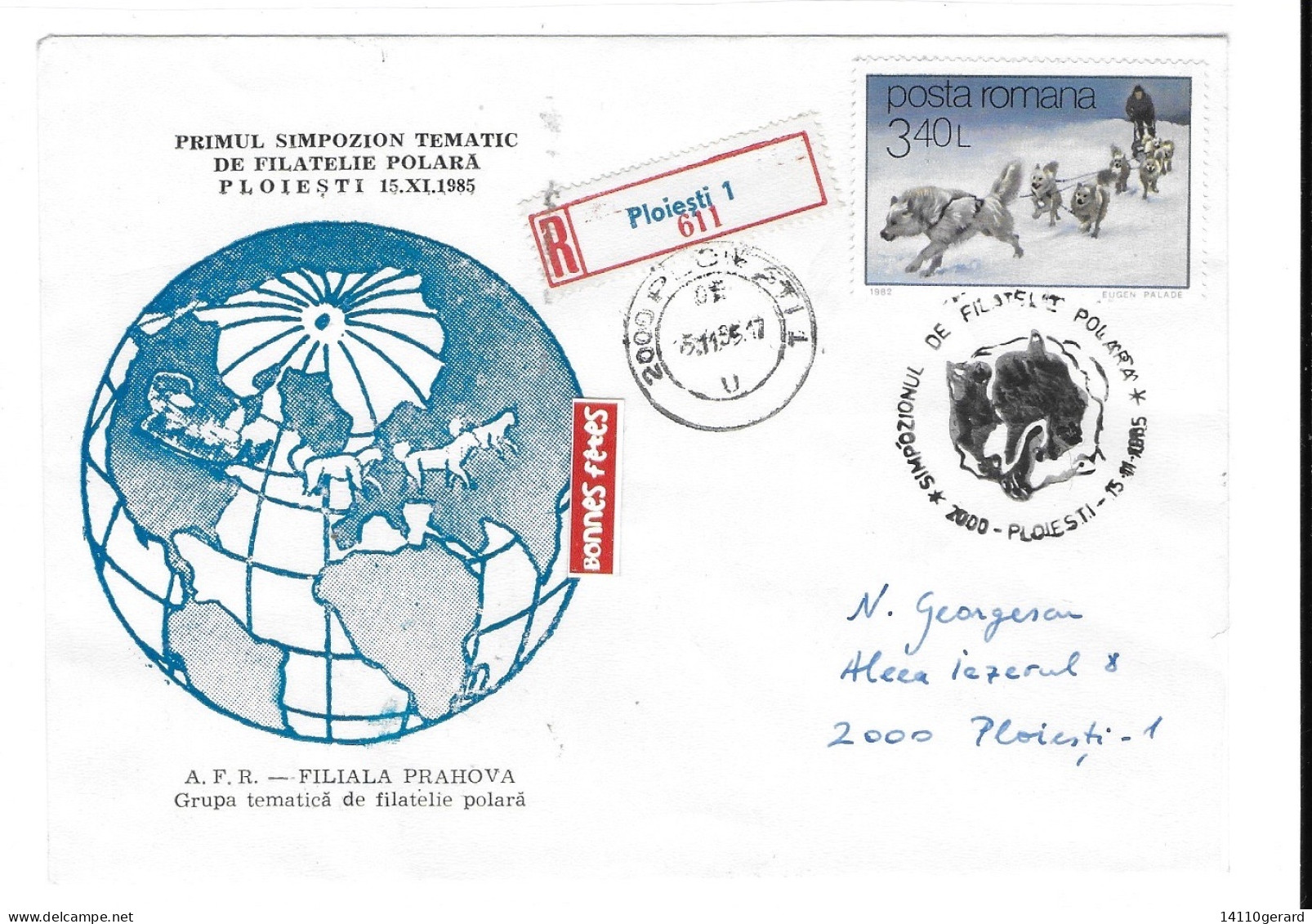 Roumanie 15/11/1985 - Expéditions Arctiques