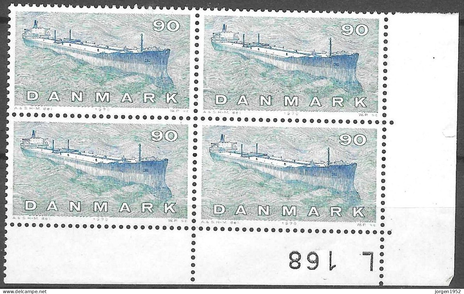 DENMARK # FROM 1970 STAMPWORLD 507** - Nuovi