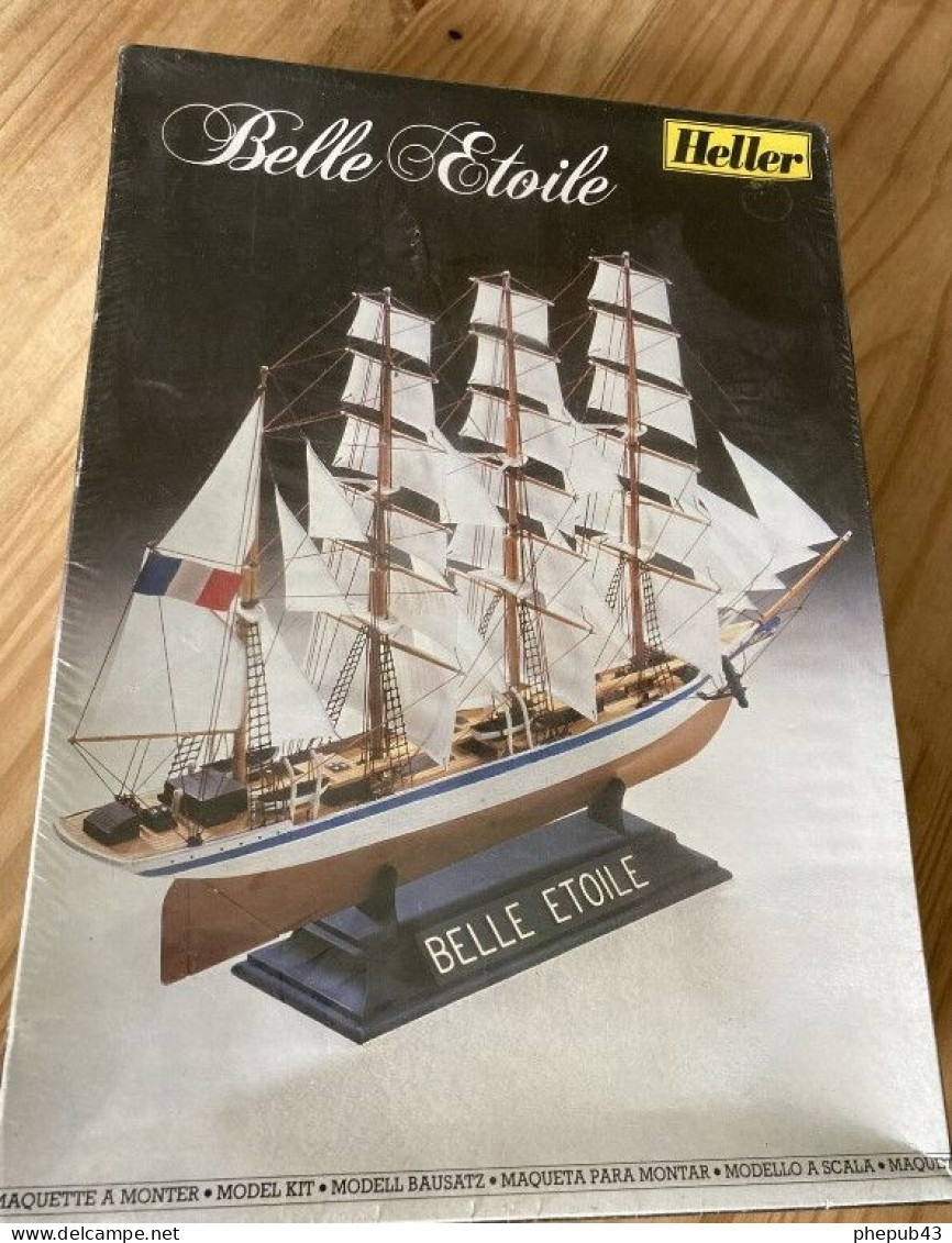 Voilier "Belle Etoile" - France - Model Kit - Heller (1:250) N° 611 - Bâteaux