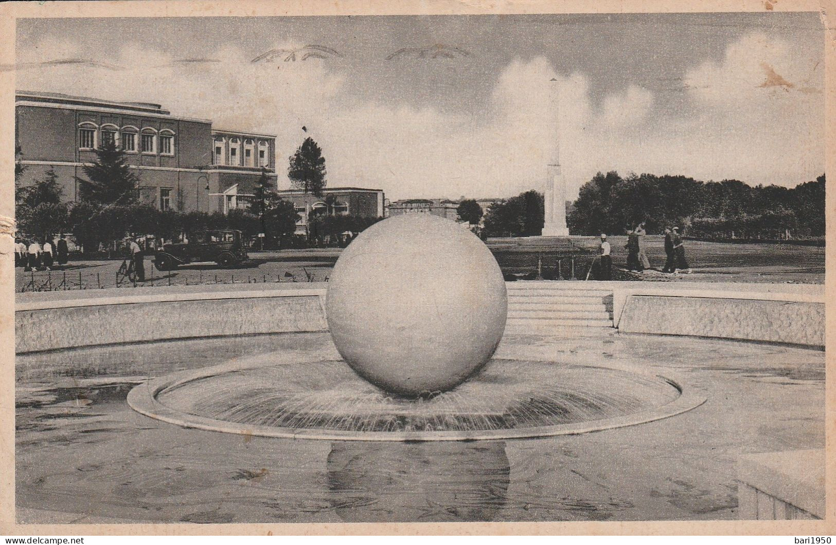 ROMA - Stadio Mussolini Col Monolite - Stades & Structures Sportives