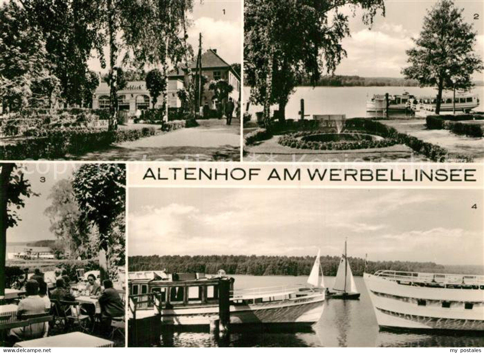 43352669 Werbellinsee-Altenhof Restaurant Seeblick Anlegestelle Partie Am See We - Finowfurt