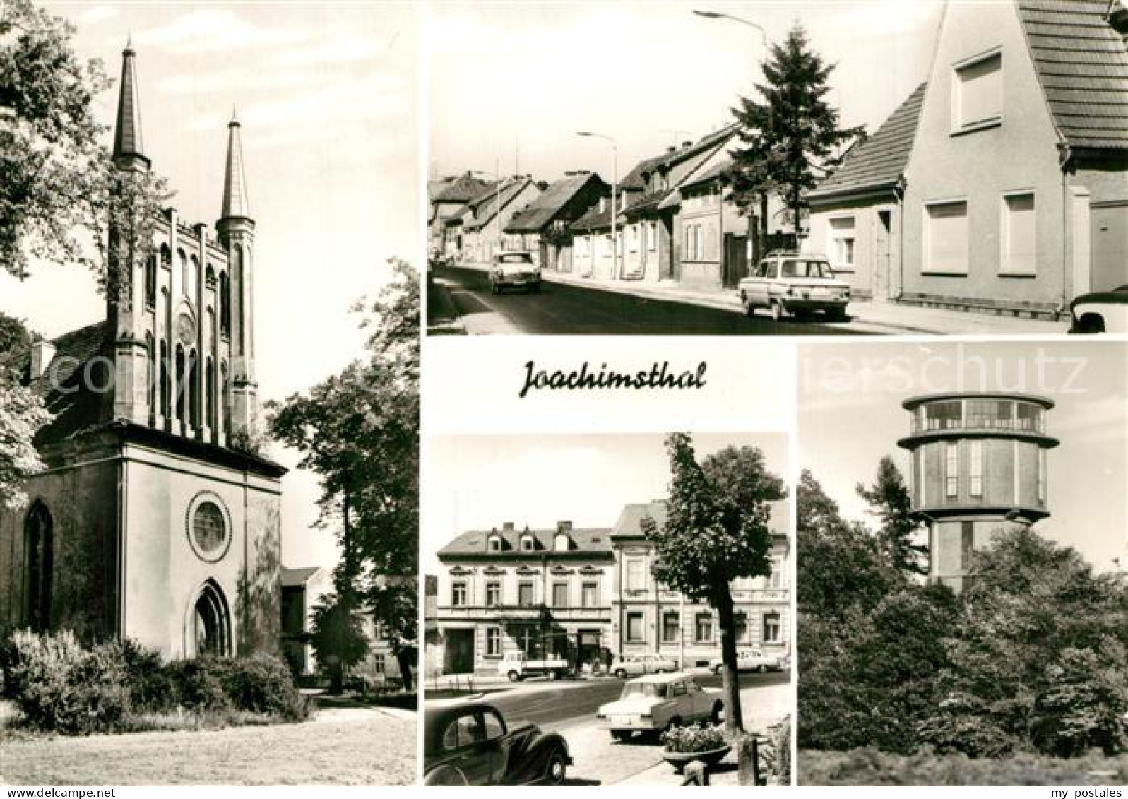 43352665 Joachimsthal Kirche Strassenpartien Wasserturm Joachimsthal - Joachimsthal