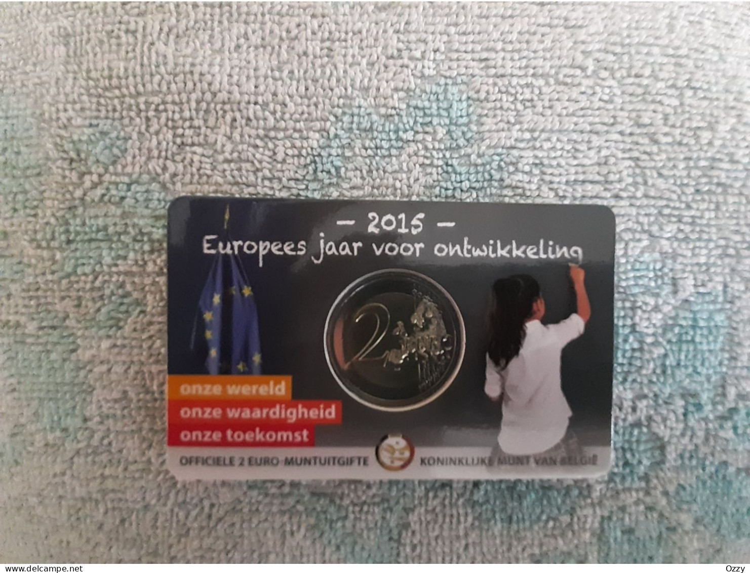 Coincard 2015 - Europees Jaar Van De Ontwikkeling - Belgio