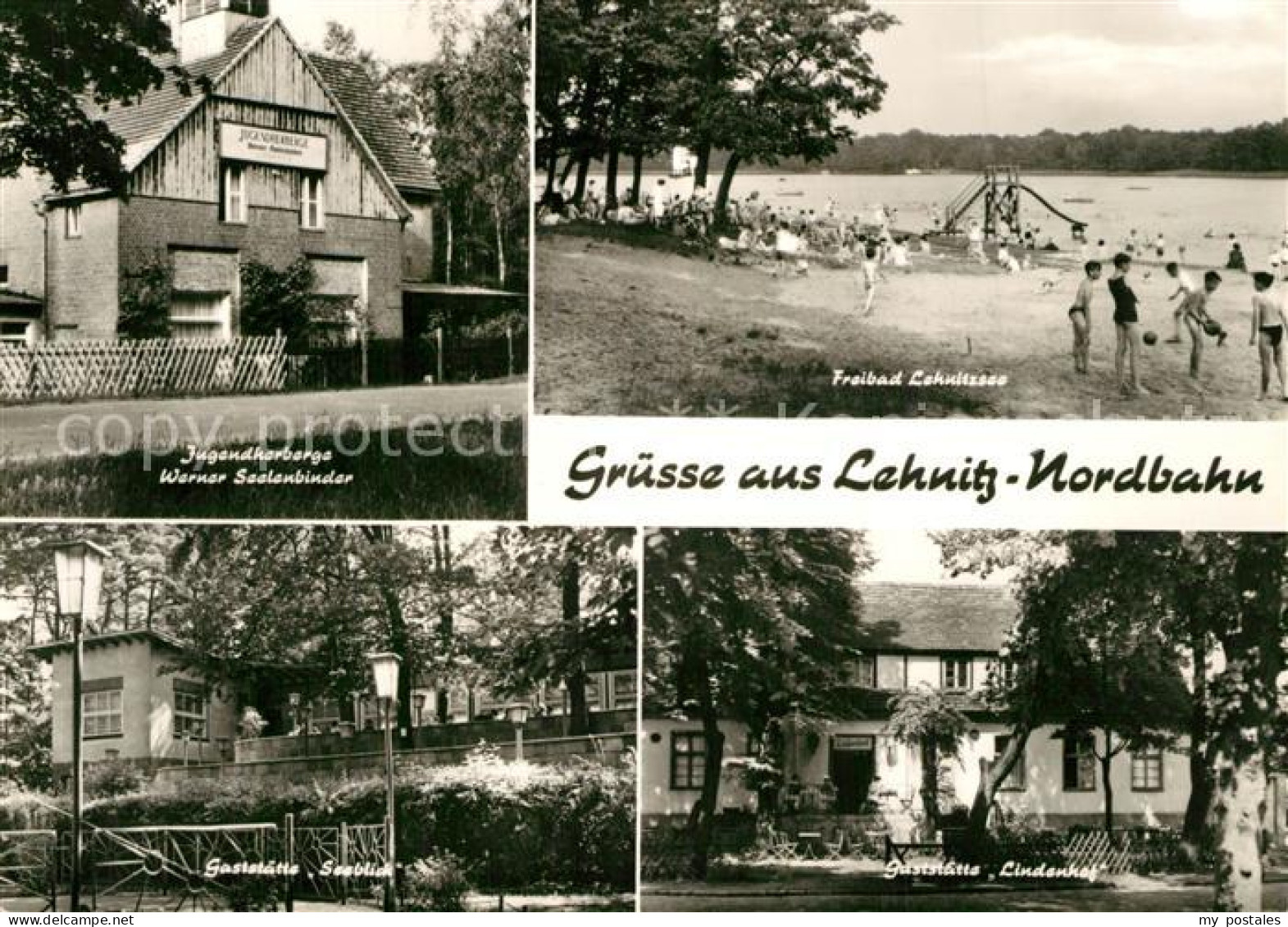 43352622 Lehnitz Jugendherberge Werner Seelenbinder Freibad Lehnitzsee Gaststaet - Oranienburg