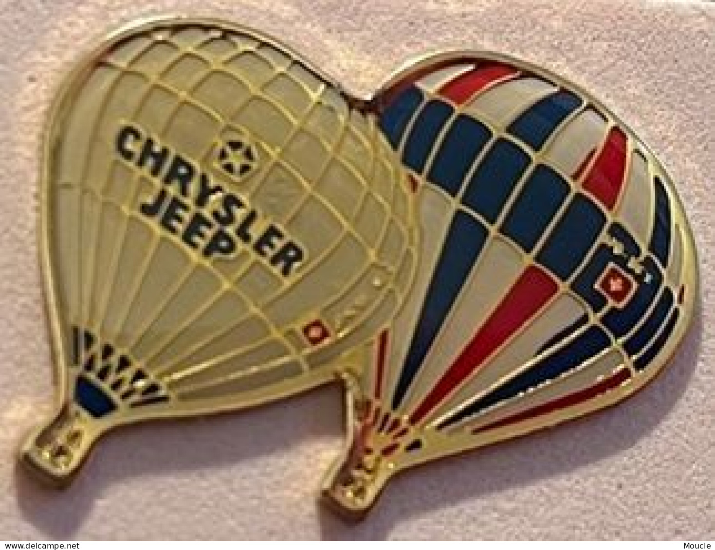 MONTGOLFIERE - BALLON - BALLOON - BALLON - CHRYSLER JEEP - VOITURE - CAR - AUTOMOBILE - AUTO - N°709 -          (33) - Montgolfier