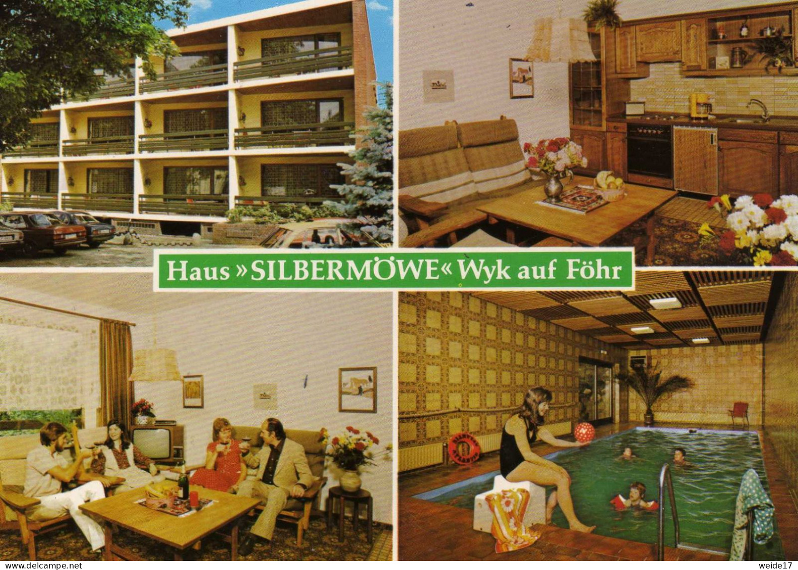 05193 - Nordseebad WYK Auf Föhr - MBK Vom Haus "Silbermöwe" Appartement Und Hotel-garni - Föhr