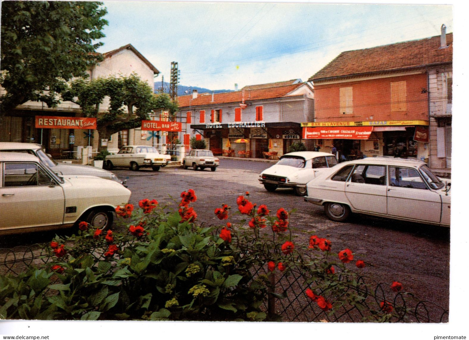 LALEVADE D'ARDECHE LES HOTELS 1972 - Autres & Non Classés