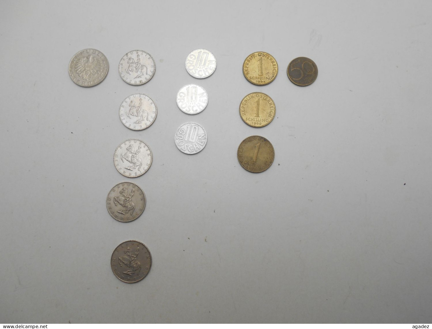 Lot De 13 Anciennes Pièces De Monnaies Allemandes Allemagne - Other & Unclassified
