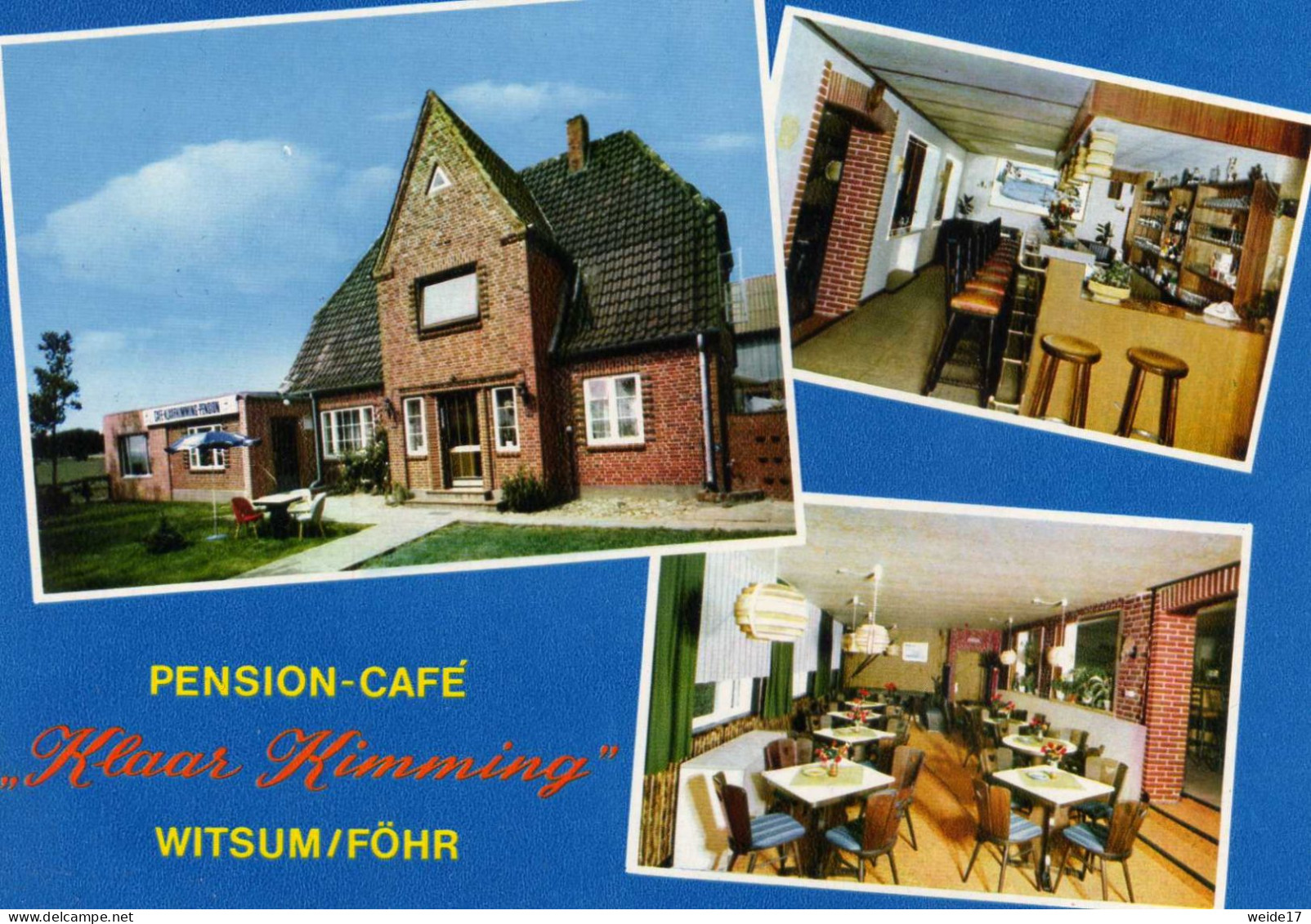 05195 - WITSUM Auf Föhr - MBK Von Der Pension-Café "Klaar Kimming" - Föhr