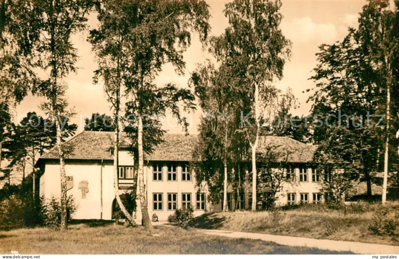 43352397 Werbellinsee-Altenhof Pionierrepublik Wilhelm Pieck Teillager Schule We - Finowfurt
