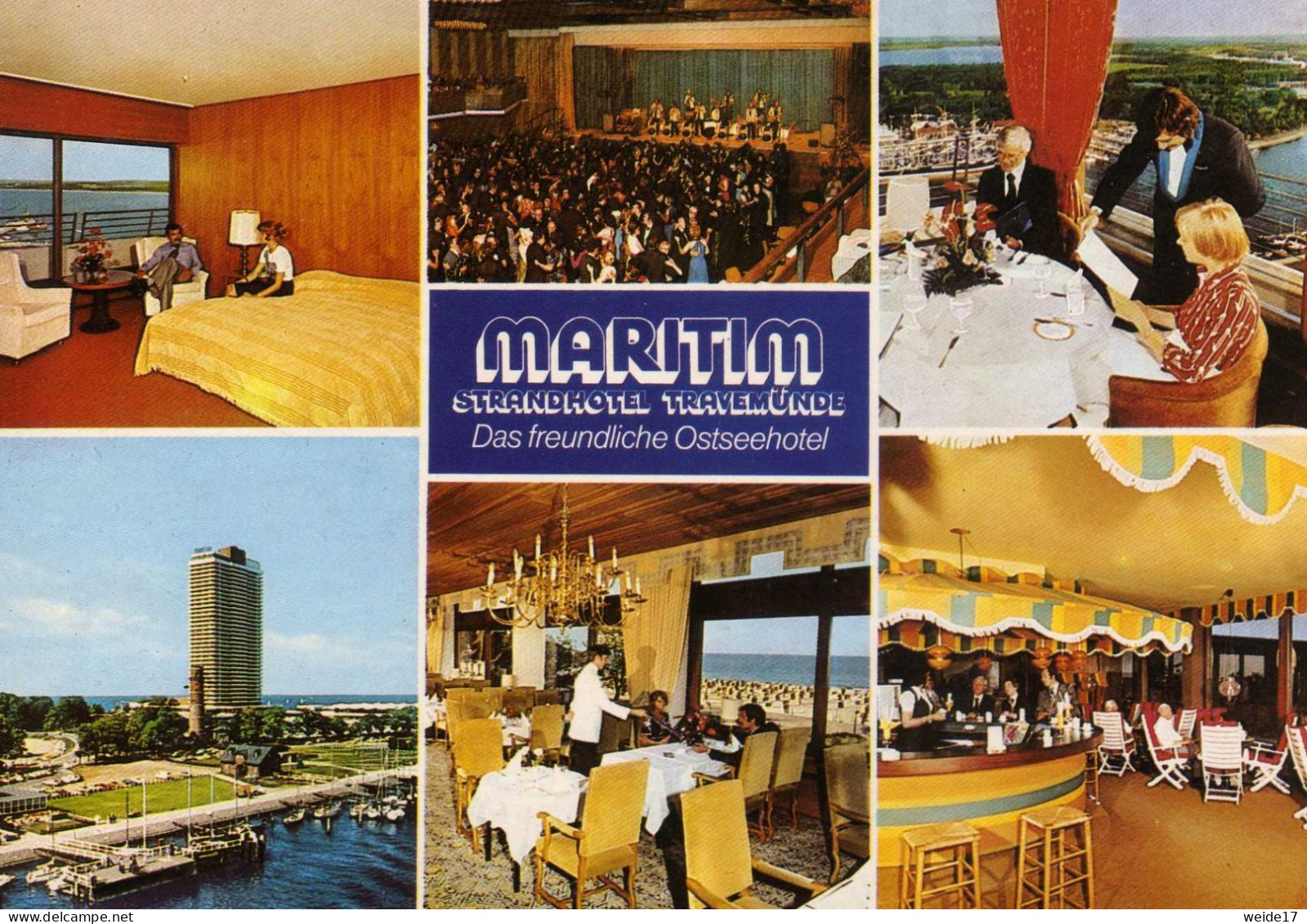 05196 - Ostseeheilbad TRAVEMÜNDE - MBK Vom Strandhotel MARITIM - Luebeck-Travemuende