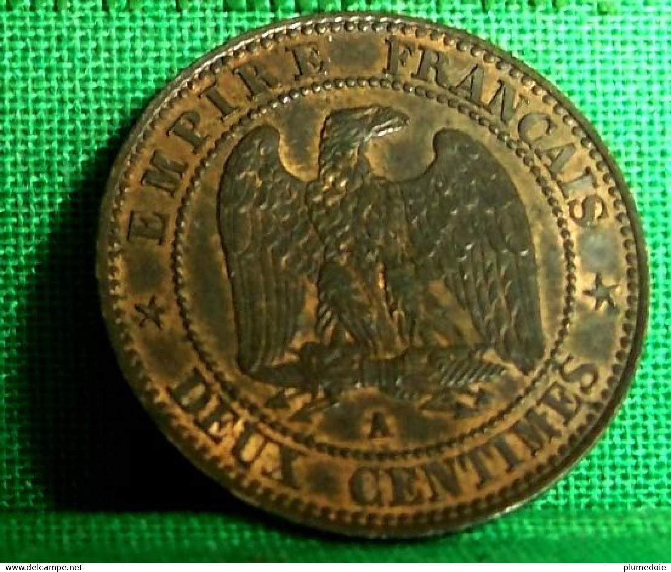 DEUX CENTIMES  Napoléon III, Tête Laurée 1862  A , PARIS,   2 Centimes ... FRANCE OLD COIN - 2 Centimes