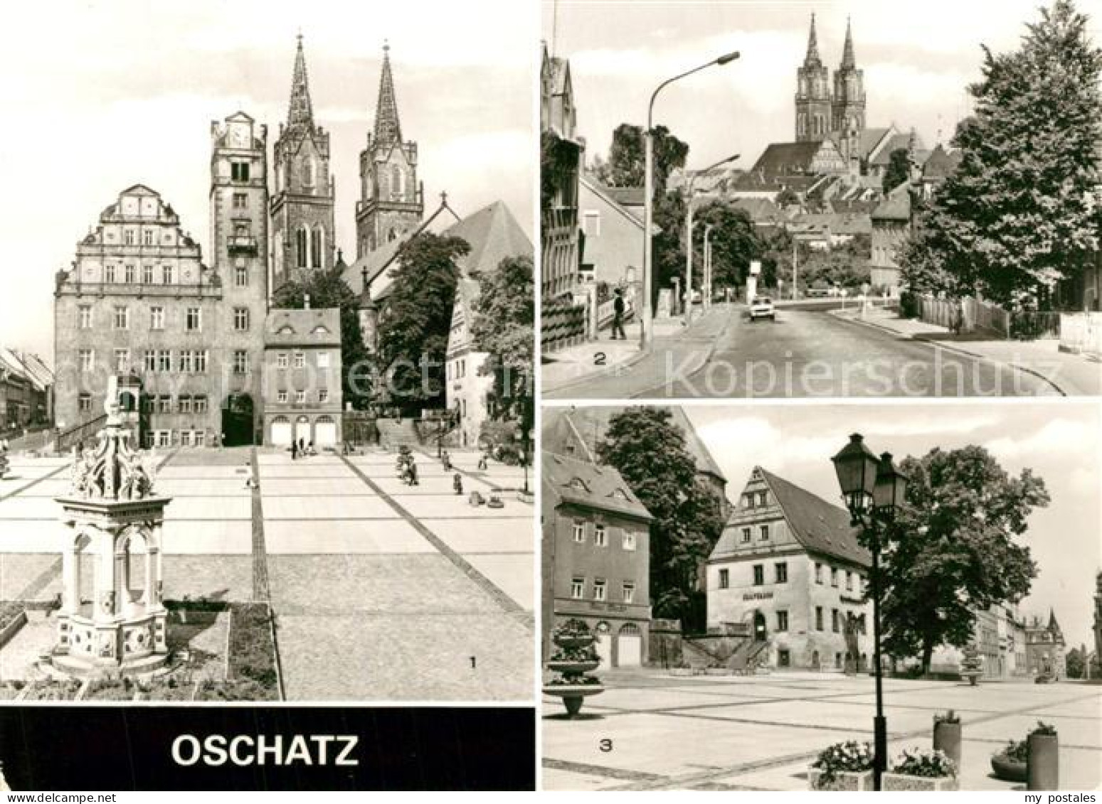 43352046 Oschatz Platz Der DSF Dresdner Strasse Oschatz - Oschatz
